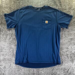 Carhartt Relaxed Fit Tee Men's XL Blue